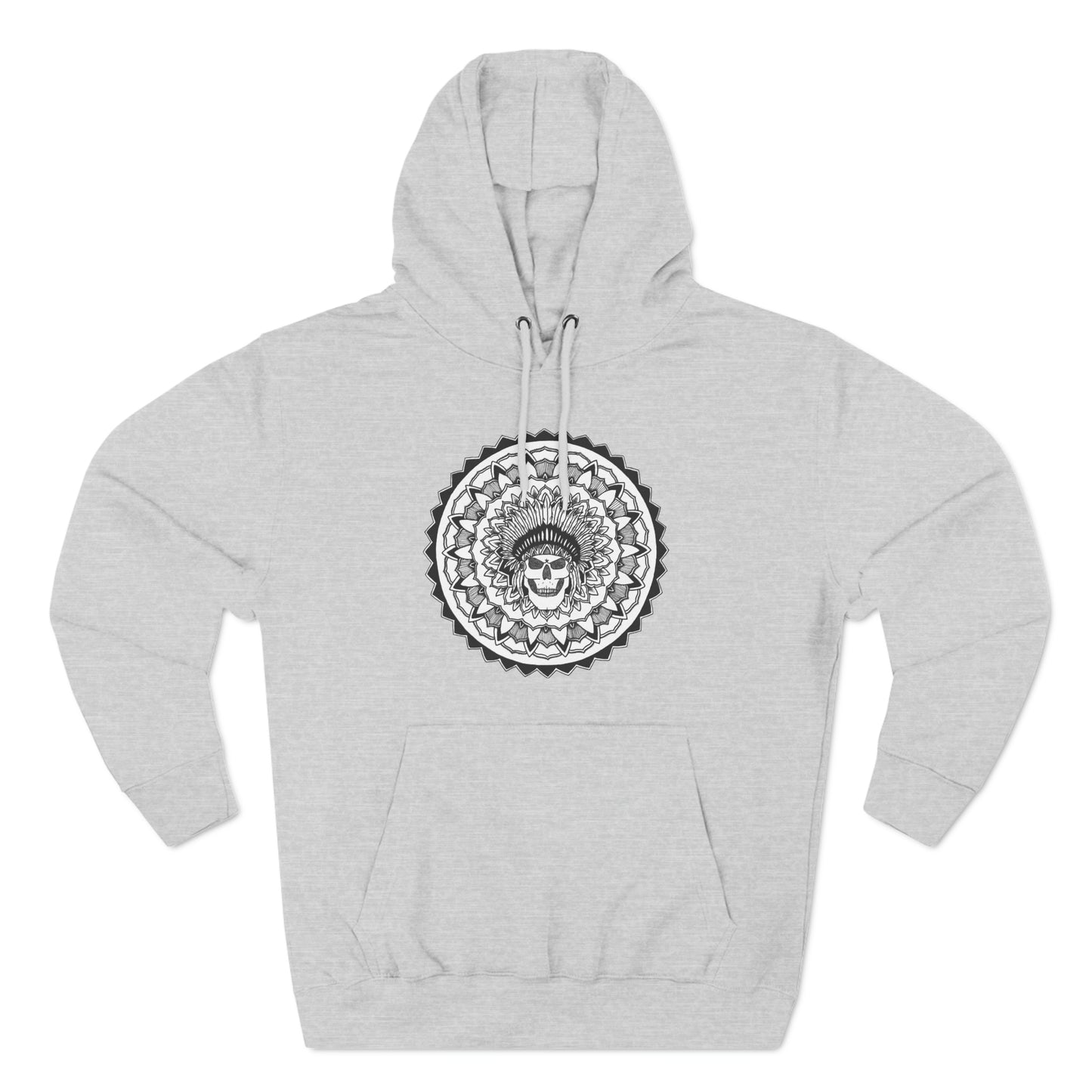 Unisex Three-Panel Fleece Hoodie - Chieftain