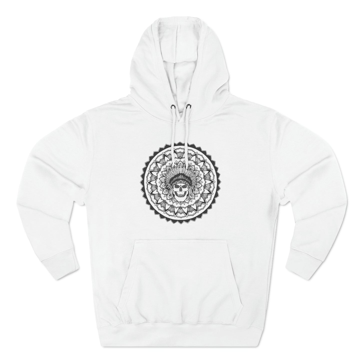 Unisex Three-Panel Fleece Hoodie - Chieftain